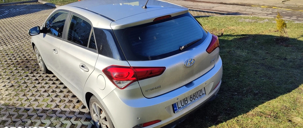 Hyundai i20 cena 33200 przebieg: 54000, rok produkcji 2015 z Lublin małe 191